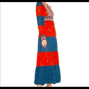 Free People Starlight Dress Medium Boho Gypsy